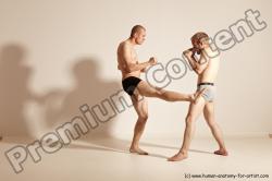 Kickbox reference poses